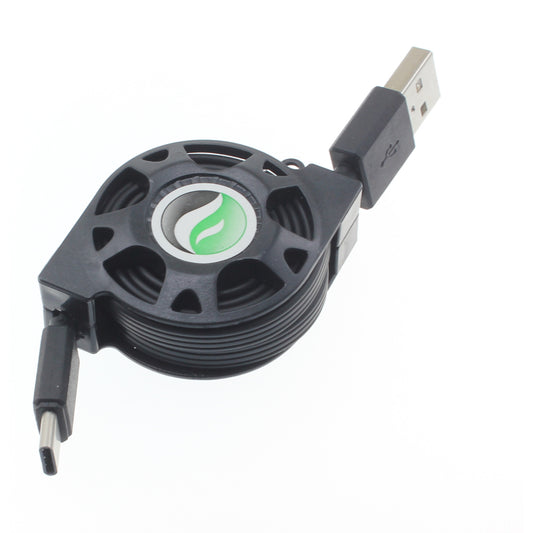 image of USB Cable Retractable Type-C Charger Power Cord  - BFK37 1100-1