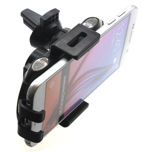 image of Car Wireless Charger Mount Air Vent Holder  Fast Charge Cradle Dock  - BFV08 1208-1