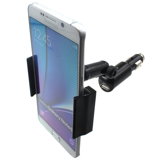 image of Car Mount Charger Holder DC Socket USB Port Cradle  - BFM50 681-1