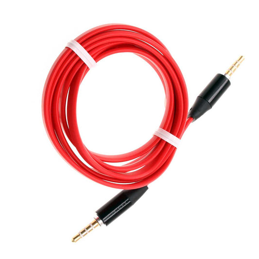 image of Aux Cable 3.5mm Adapter Car Stereo Aux-in Audio Cord Speaker Jack Wire  - BFT36 371-1