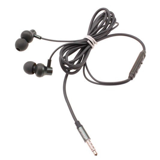 image of Wired Earphones Hi-Fi Sound Headphones Handsfree Mic Headset Metal Earbuds  - BFD75 1575-1