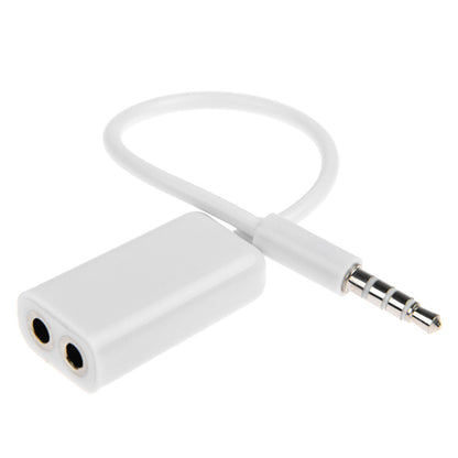 Headphones Splitter 3.5mm Earphone Adapter Dual Headset Port Audio Jack Adaptor  - BFS25 350-4