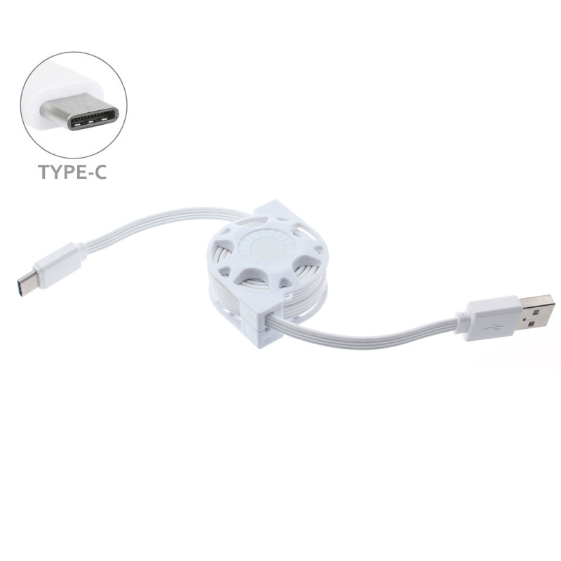 USB Cable Retractable Type-C Charger Power Cord  - BFK08 1085-5