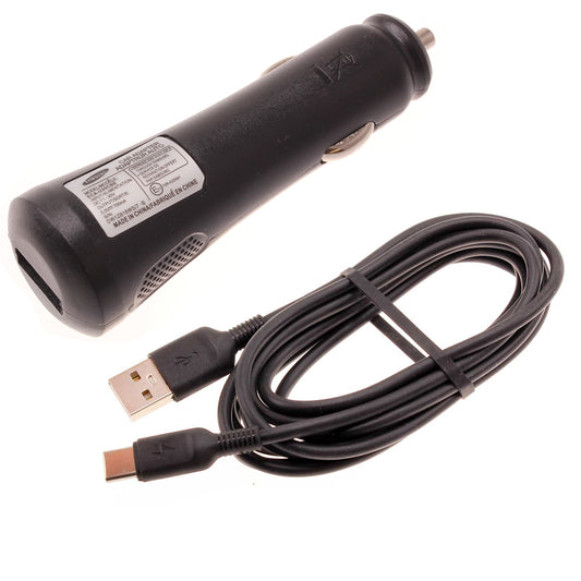 image of Car Charger 6ft USB-C Cable Power Adapter Long TYPE-C Cord Wire Plug-in  - BFY26 1750-1