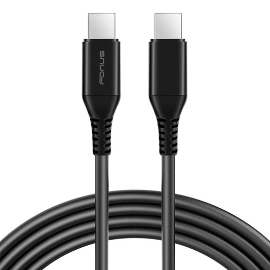 image of 10ft Long USB-C Cable PD Fast Charger Cord Power Wire (Type-C to Type-C) Sync  - BFK53 1464-1