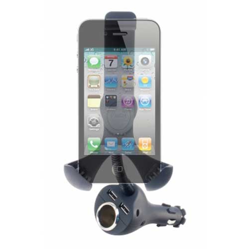 Car Mount Charger Holder DC Socket USB Port Cradle  - BFJ15 659-8