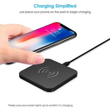 Wireless Charger Fast 7.5W and 10W Charging Pad Slim  - BFN96 1080-2