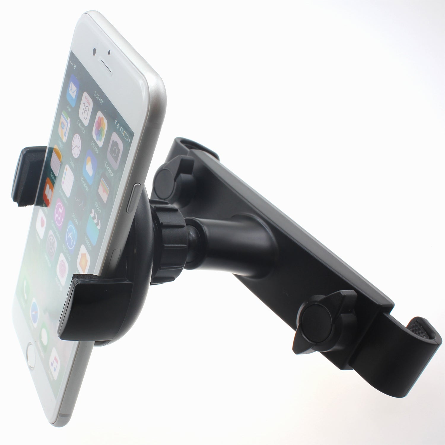 Car Headrest Mount Holder Seat Back Cradle Swivel Dock  - BFC78 669-1