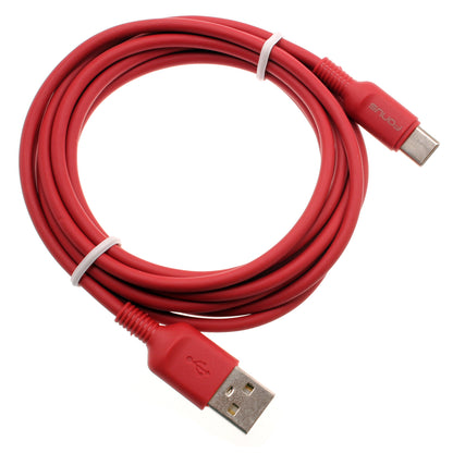 6ft USB-C Cable Red Charger Cord Power Wire Type-C  - BFC15 1423-1