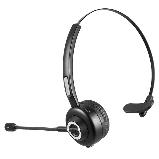 image of Wireless Headphone Boom Microphone Headset Hands-free Earphone Over-the-Head   - BFD85 1309-1