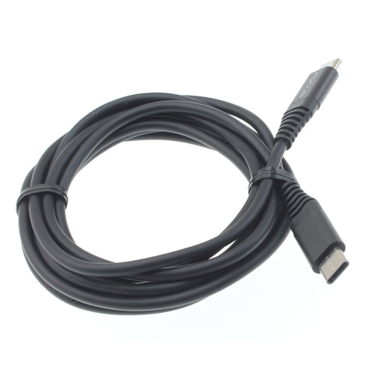 image of USB-C Cable 6ft Long Fast Charge Power Cord (Type-C to Type-C) Wire  - BFK99 1019-1