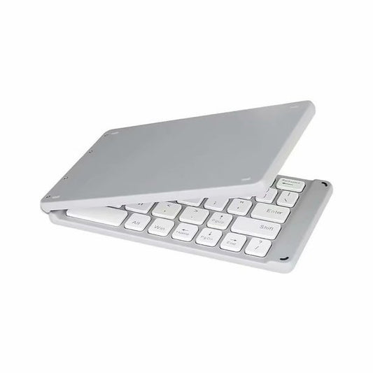 image of Wireless Keyboard Folding Rechargeable Portable Compact   - BFV26 1394-1