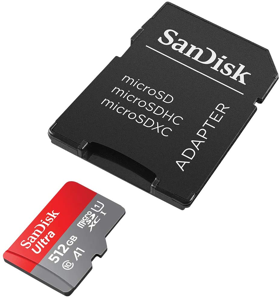 512GB Memory Card Sandisk Ultra High Speed MicroSD Class 10 MicroSDXC   - BFV15 1372-1