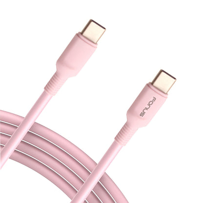 Pink 10ft Long Cable USB-C to Type-C PD Fast Charger Cord Power Wire  - BFA15 1585-1