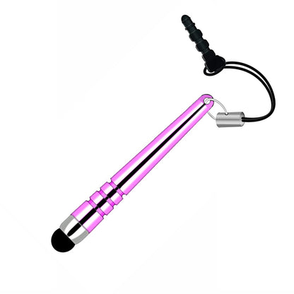 Pink Stylus Touch Pen Aluminum Compact  - BFH06 1639-1