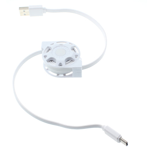 image of USB Cable Retractable Type-C Charger Power Cord  - BFK08 1085-1