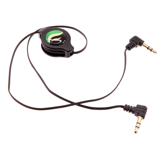 image of Aux Cable Retractable  3.5mm Adapter Car Stereo Aux-in Audio Cord  - BFT13 366-1