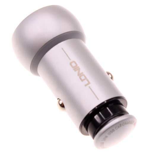 image of Car Charger 3.6A 2-Port USB Power Adapter Zinc Alloy  - BFS55 903-1