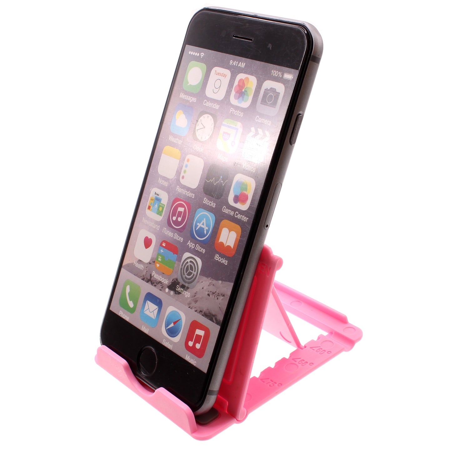 Pink Stand Fold-up Holder Travel Desktop Cradle  - BFG52 1667-1