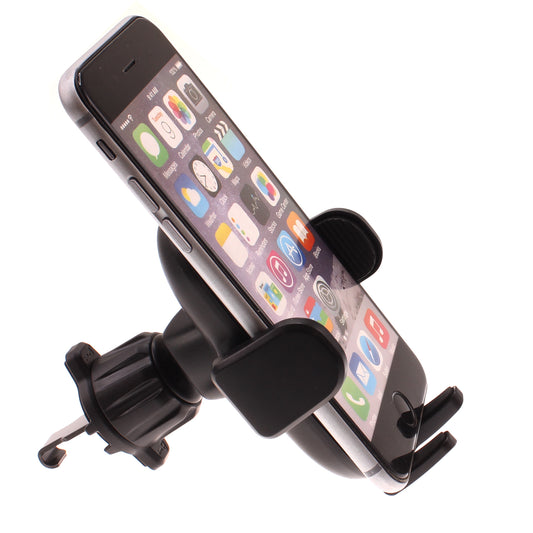 image of Car Mount Air Vent Phone Holder Swivel Cradle Strong Grip  - BFY98 1852-1