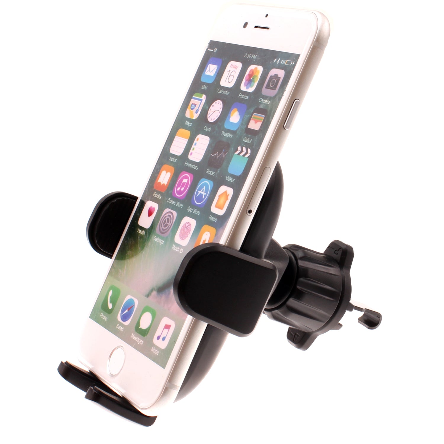 Car Mount Air Vent Phone Holder Swivel Cradle Strong Grip  - BFY98 1852-1