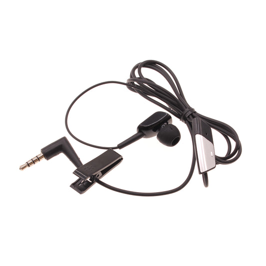 image of Mono Headset Wired Earphone Single Earbud 3.5mm Headphone Flat  - BFG05 319-1