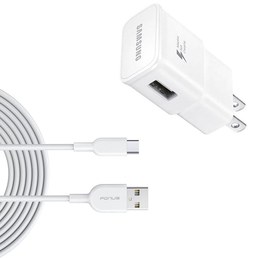 image of Fast Home Charger Type-C 6ft USB Cable Quick Power Adapter  - BFM13 933-1