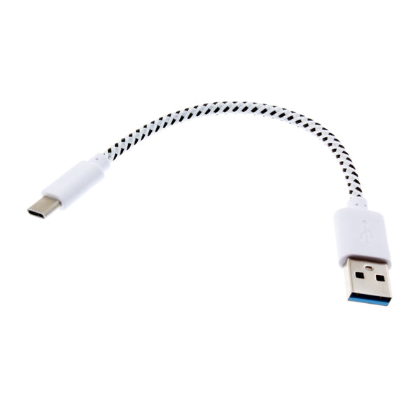 Short USB Cable Type-C Charger Cord Power Wire USB-C  - BFS39 939-3