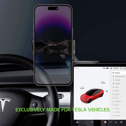 Car Mount for Tesla Model 3 and Y Only Display Phone Holder Strong Grip Dock  - BFY48 1774-7