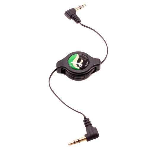 image of Aux Cable Retractable  3.5mm Adapter Car Stereo Aux-in Audio Cord  - BFT13 366-1