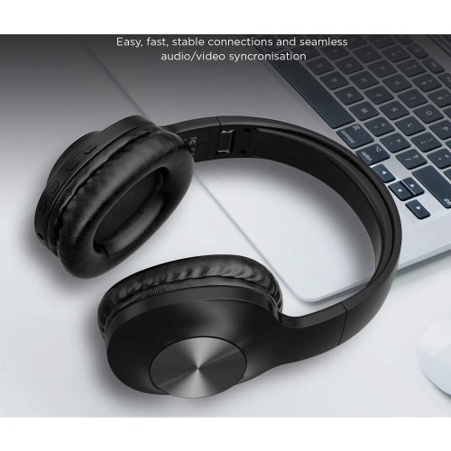 Wireless Headphones Foldable Headset w Mic Hands-free Earphones  - BFCM5 1601-6