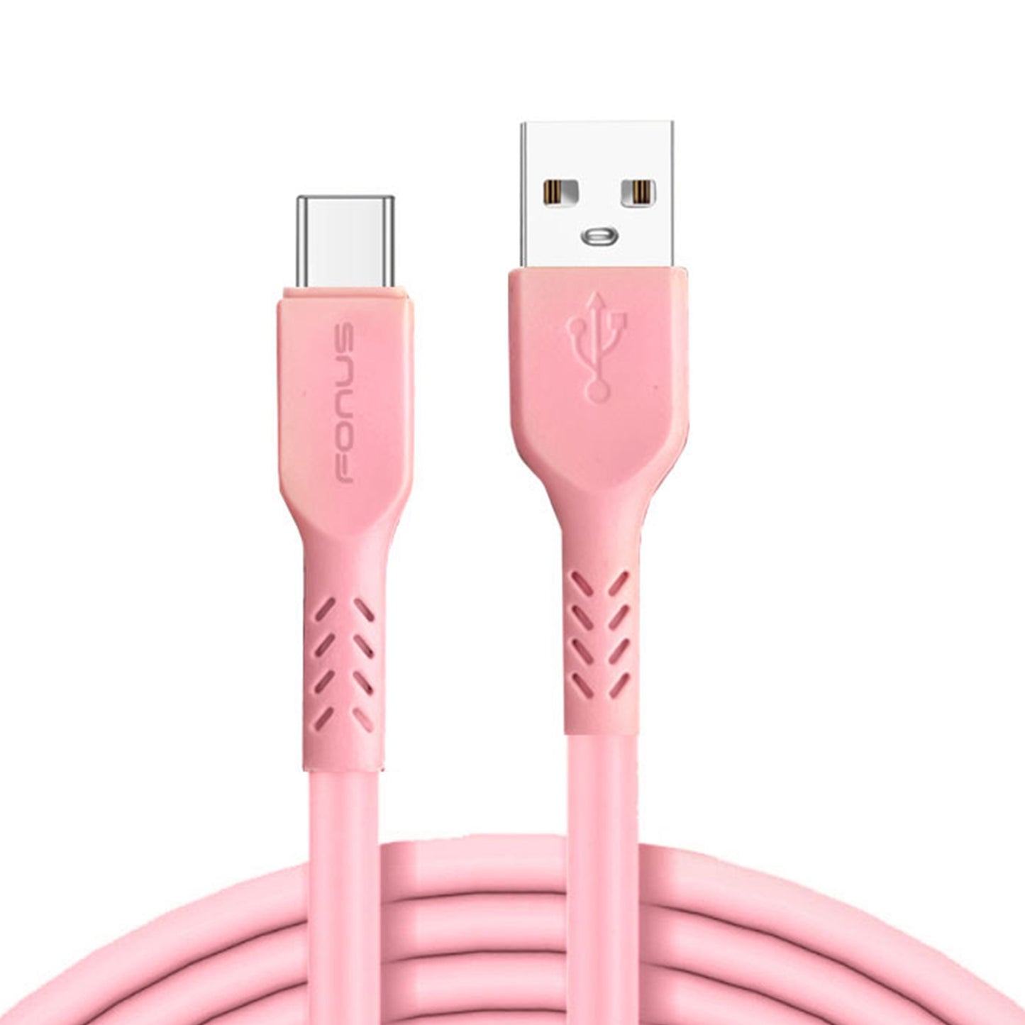 6ft USB-C Cable Pink Charger Cord Power Wire Type-C  - BFA60 1418-1