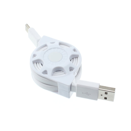 image of USB Cable Retractable Type-C Charger Power Cord  - BFK08 1085-1