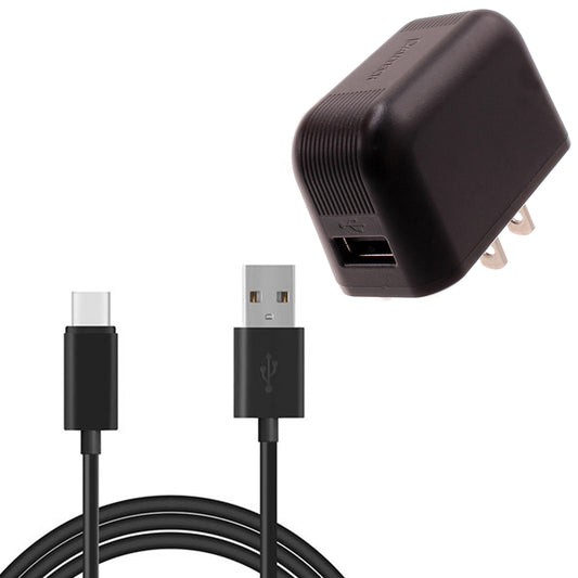 image of Home Wall USB Charger with 6ft Long Type-C Cable 2031-1