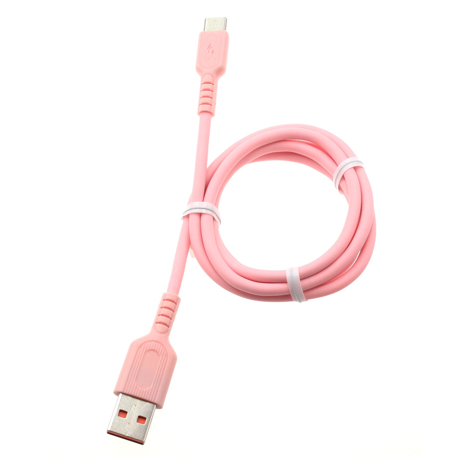 3ft USB-C Cable Pink Charger Cord Power Wire Type-C  - BFG62 1415-1