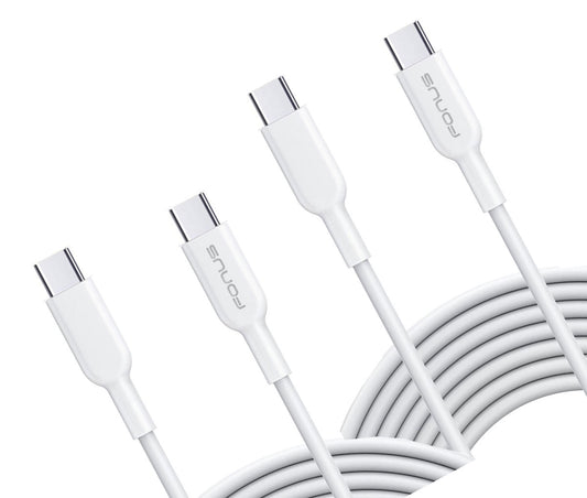 image of 6ft and 10ft Long PD USB-C Cables Fast Charge TYPE-C to TYPE-C Cord Power Wire USB-C to USB-C Data Sync  - BFY64 1791-1