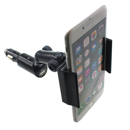 image of Car Mount Charger Holder DC Socket USB Port Cradle  - BFM50 681-1