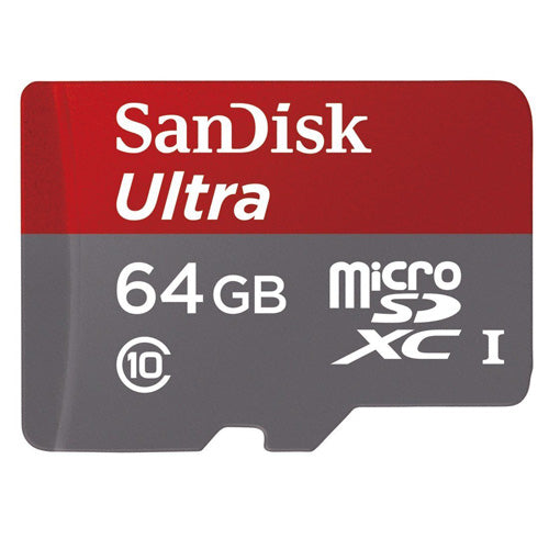 64GB Memory Card Sandisk Ultra High Speed MicroSD Class 10 MicroSDXC   - BFH99 860-1