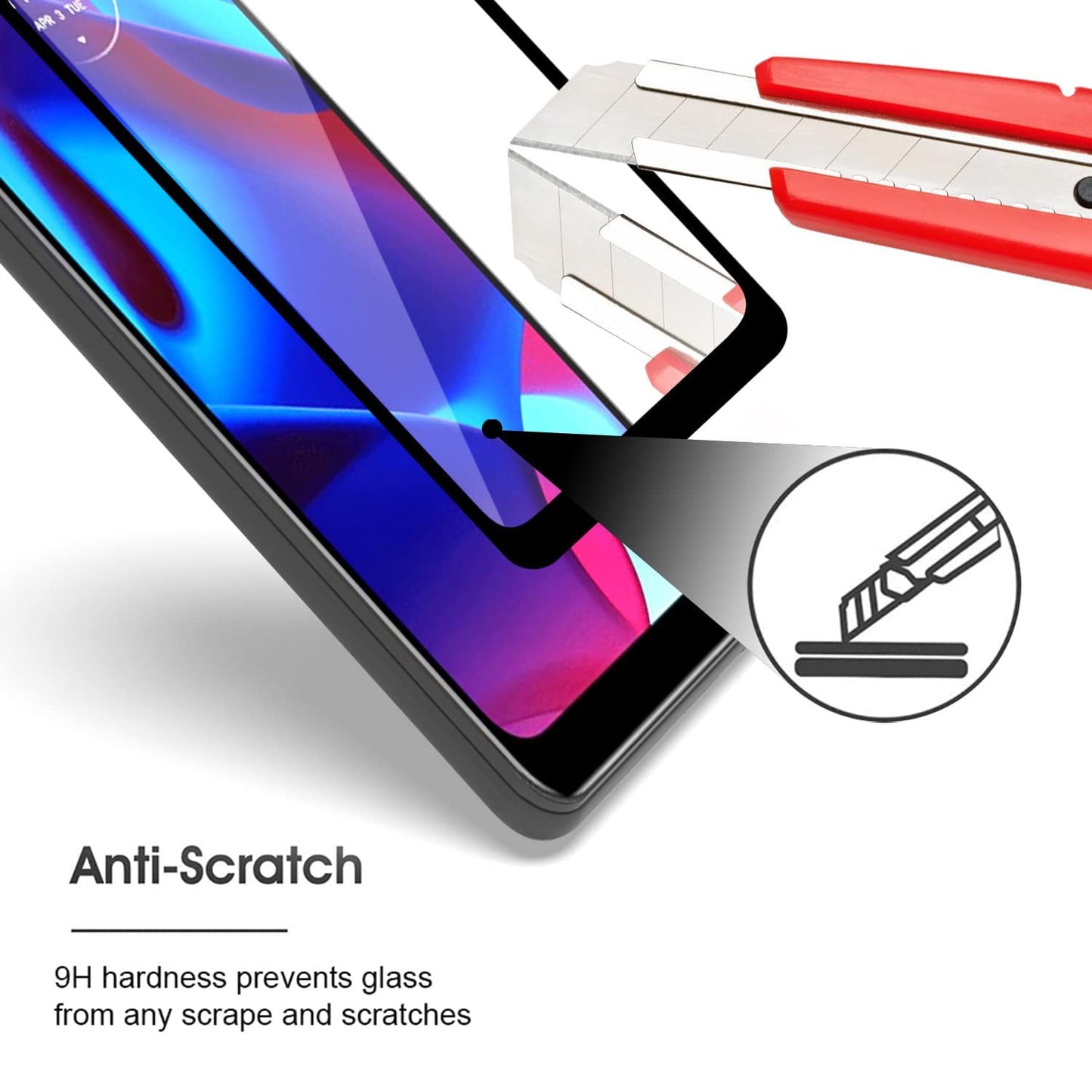 2 Pack Galaxy A14 5G Screen Protector Tempered Glass 2046-3