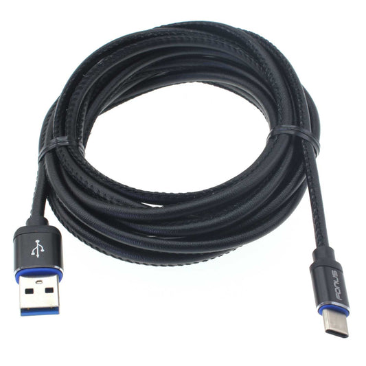 image of 10ft USB Cable Type-C Power Cord USB-C Long Fast Charge  - BFL97 1378-1