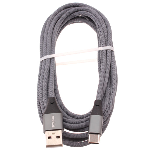 image of 10ft USB-C Cable Extra Long Fast Charger Power Cord Type-C Sync  - BFA98 1552-1