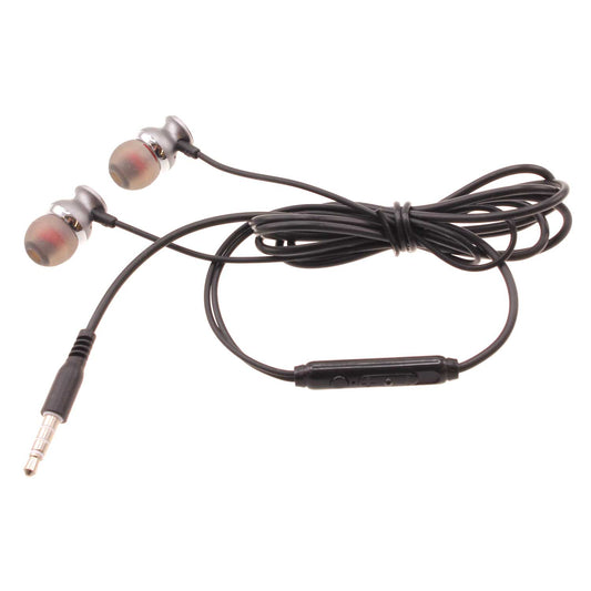 image of Wired Earphones Hi-Fi Sound Headphones Handsfree Mic Headset Metal Earbuds  - BFD99 1580-1