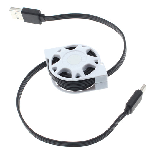 image of USB Cable Retractable Type-C Charger Power Cord  - BFC87 989-1