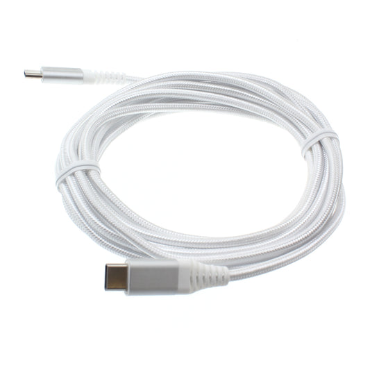 image of USB-C Cable 10ft Long Fast Charger Power Cord (Type-C to Type-C) Wire  - BFR21 1036-1