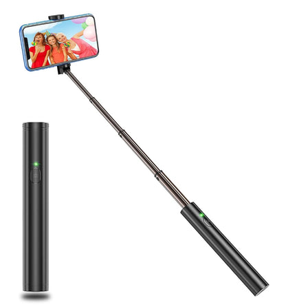 Aluminum Selfie Stick Monopod Extendable with built-in Wireless Remote Shutter 2033-1