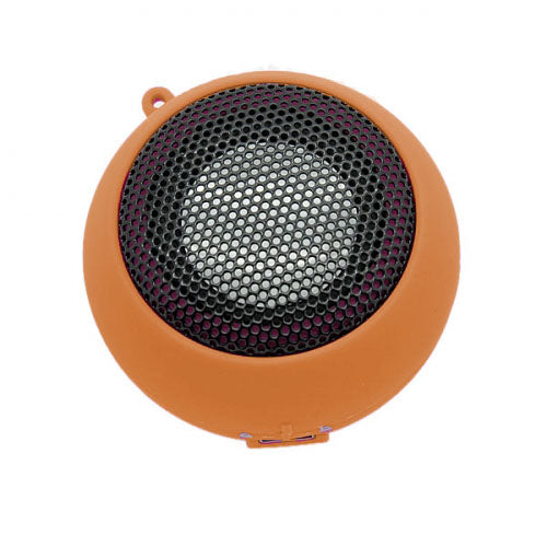 Wired Speaker Portable Audio Multimedia Rechargeable Orange  - BFF81 355-1