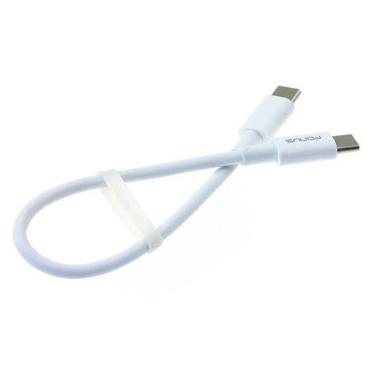 image of Short USB-C Cable PD Fast Charge Cord Power Wire Wire Type-C to Type-C  - BFG57 1400-1