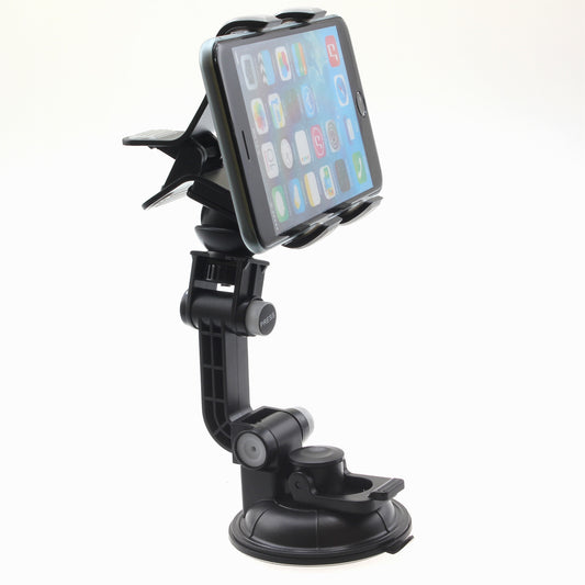 image of Car Mount Dash Windshield Holder Cradle Rotating  - BFJ05 642-1