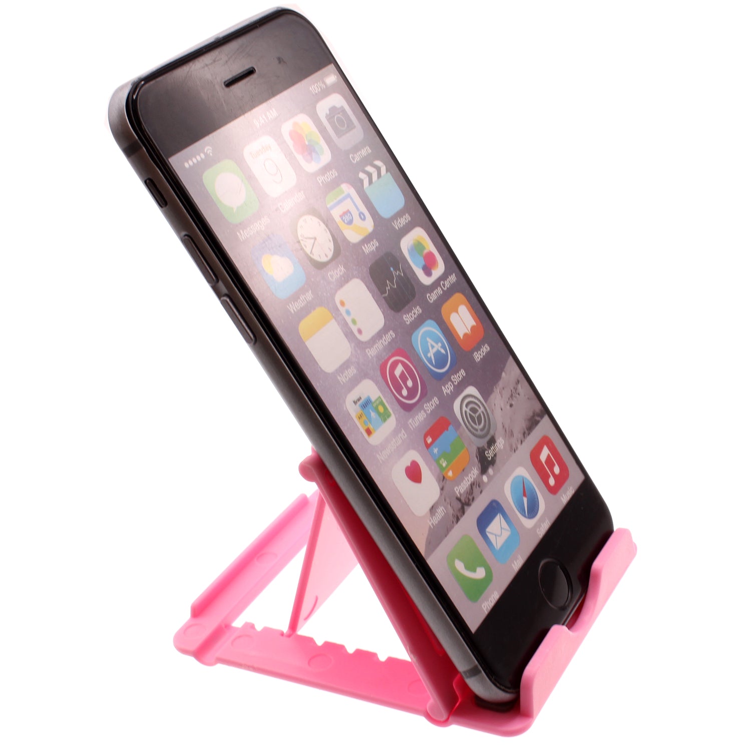 Pink Stand Fold-up Holder Travel Desktop Cradle  - BFG52 1667-1