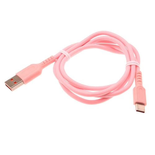 3ft USB-C Cable Pink Charger Cord Power Wire Type-C  - BFG62 1415-2